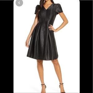 NWT Rachel Parcell Shine Satin Twill Party Dress